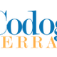 Logo con testo blu e arancione su sfondo trasparente.