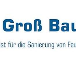Logo von "Fa. Groß Bausanierung", spezialisiert auf Feuchtigkeitsschäden in Gebäuden.
