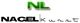 Logo mit grünem "NL" und schwarzem Text "NAGEL Kunst" auf weißem Hintergrund.