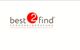 Logo der Firma "best2find" mit rotem Kreis und Schriftzug "PERSONALBERATUNG".