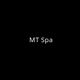 "Text on black background reads 'MT Spa' in white letters."