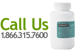 A bottle of medication with text: "Call Us 1.866.315.7600" in green and black.