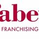 Logo "Gabetti Franchising Agency" in rosso su sfondo bianco.