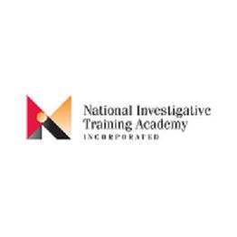 Logo of the National Investigative Training Academy with stylized letter "N" design.