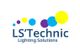 Logo de LS'Technic avec des cercles colorés et le texte "Lighting Solutions".