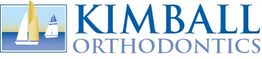 Logo of Kimball Orthodontics featuring two sailboats on the water.