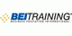 Logo von BEI Training mit blauem Text und gelben Sternen links.