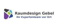 Logo von Raumdesign Gebel mit dem Text "Ihr Expertenteam vor Ort".