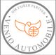 Logo mit einem Vogel und einem Ball, Text: "Ihr fairer Partner - Venio Automobile".