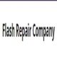Text reading: "Flash Repair Company" in bold font on a white background.