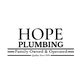 Hope Plumbing logo: "Family Owned & Operated. Quality Since 1978" in black text.