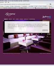 Website des Spagos in Leipzig