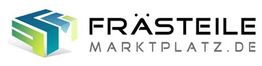 Logo von Frästeile Marktplatz mit stilisiertem Würfel links.