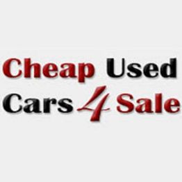 Text: "Cheap Used Cars 4 Sale" in bold black and red letters on a light gray background.