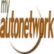 Text logo: "my autonetwork" with a swoosh design.