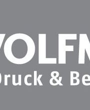 Wolfmeyer Druck + Beschriftung Logo