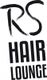 Textlogo: RS Hair Lounge.