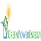 Green Power Energy logo with a house, solar panel, and sun.