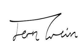Geschwungene Unterschrift auf weißem Hintergrund, schwer lesbare Handschrift.