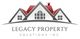 Logo of Legacy Property Solutions Inc: stylized gray and red rooftops above the company name.