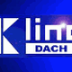 Logo mit blauem Hintergrund, Text: "Kling DACH" in Weiß und Blau.