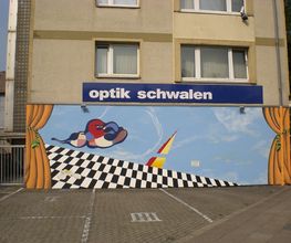 Wandgestaltung Optik Schwalen - Essen