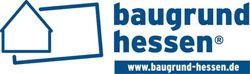 Logo von Baugrund Hessen mit Haus-Symbol und Website-Link.