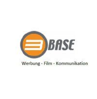 Logo von BASE mit den Worten "Werbung - Film - Kommunikation" darunter.