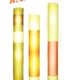 Tre colonne verticali colorate; testo in alto: "A.C. Tecnica".