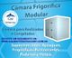 Imagem promocional de câmara frigorífica modular para diversos estabelecimentos comerciais.