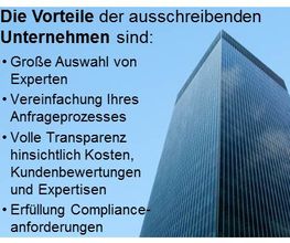 Vorteile für ausschreibende Unternehmen bei www.perfect-project.com
