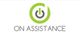 Logo con simbolo di accensione verde e scritta "ON ASSISTANCE" su sfondo bianco.