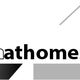 Logo van Redesignathomestyling met huislijn en zwart-witte kleurverloop.