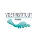 Logo van Voetinstituut Penninx, met een gestileerde voetafdruk in turquoise.