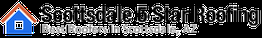 Logo for Scottsdale 5 Star Roofing, featuring a house icon with text about best roofers in Scottsdale.