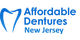 Logo for Affordable Dentures New Jersey with a stylized tooth graphic.
