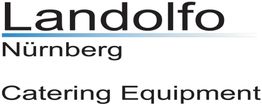 Logo mit Text: Landolfo Nürnberg Catering Equipment.