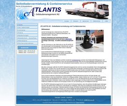 Ladekran, Selbstlader und Container