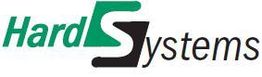 Logo mit Text "HardSystems" in grün und schwarz.