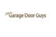Text logo: "Your Garage Door Guys" in brown, stylized font on a white background.