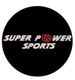 "Super Power Sports logo with a star inside the letter O on a black circular background."