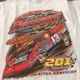 T-shirt with race car graphic, "Roger Breeding Memorial," $5,000 to win, 201 Speedway.