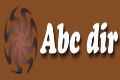 Brown logo with "Abc dir" text and a spiral design on the left.