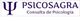Logo de Psicosagra, Consulta de Psicología, con símbolo de psicología púrpura.
