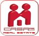 Logo rosso stilizzato con testo "CASA Re REAL ESTATE".