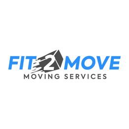 Fit2Move logo with a moving box icon and "Moving Services" text below in gray.