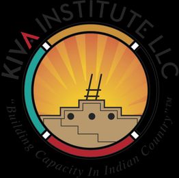 Logo for Kiva Institute LLC with a stylized kiva and sunburst design.