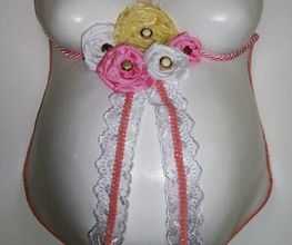 Babybauch Gipsabdruck