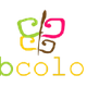 Logo met de tekst "subcolors" en kleurrijk abstract symbool erboven.