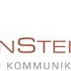 Logo der Kommunikationsagentur "MeilenSteine" mit flachen Steinen auf der rechten Seite.